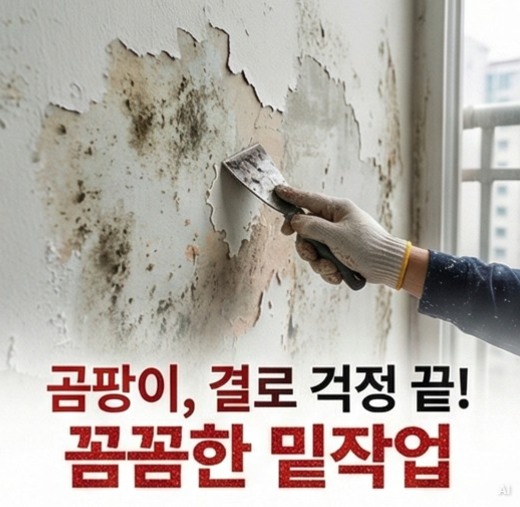 동대문구회기동경동시장곰팡이제거